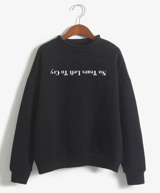 Damska bluza z napisem No Tears Left To Cry