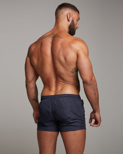 Męskie szorty kąpielowe z dwoma kieszeniami na zamek