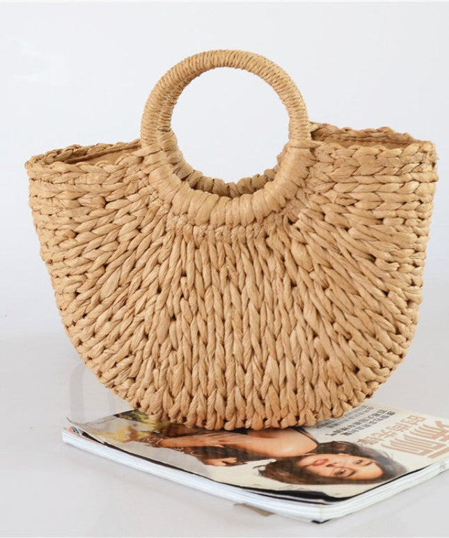 Torba plażowa z okrągłymi ramiączkami