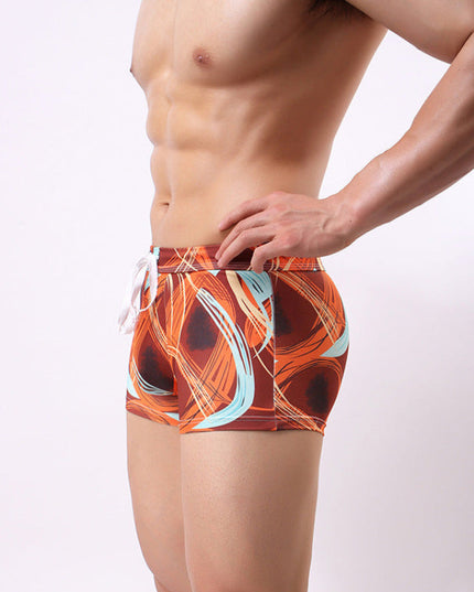 Męskie bokserki kąpielowe w różne wzory