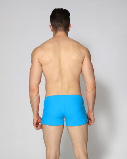 Męskie bokserki kąpielowe z kieszonkami na zamek