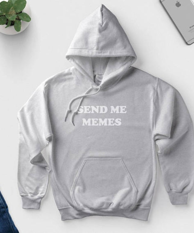 Damska bluza z napisem SEND ME MEMES