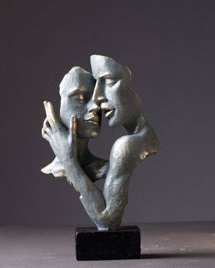 Figurka dekoracyjna motyw twarzy