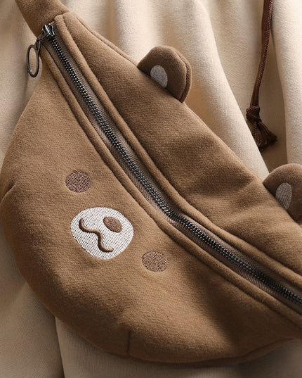 Damska bluza z nerką z misiem