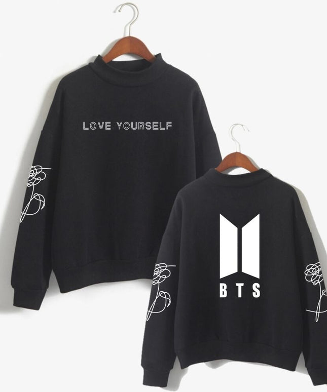 Damska bluza bez kaptura z napisami