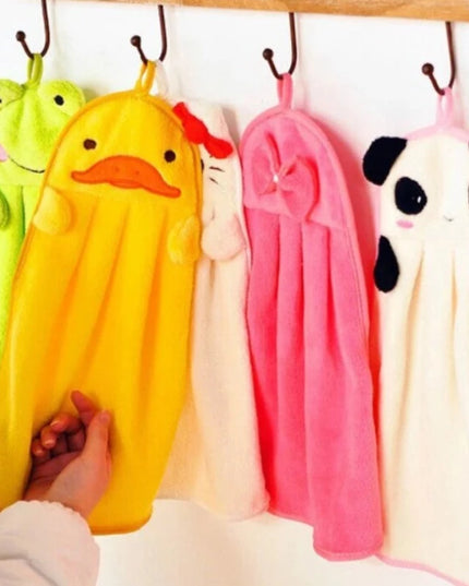Ręcznik dziecięcy do rąk ze zwierzątkiem