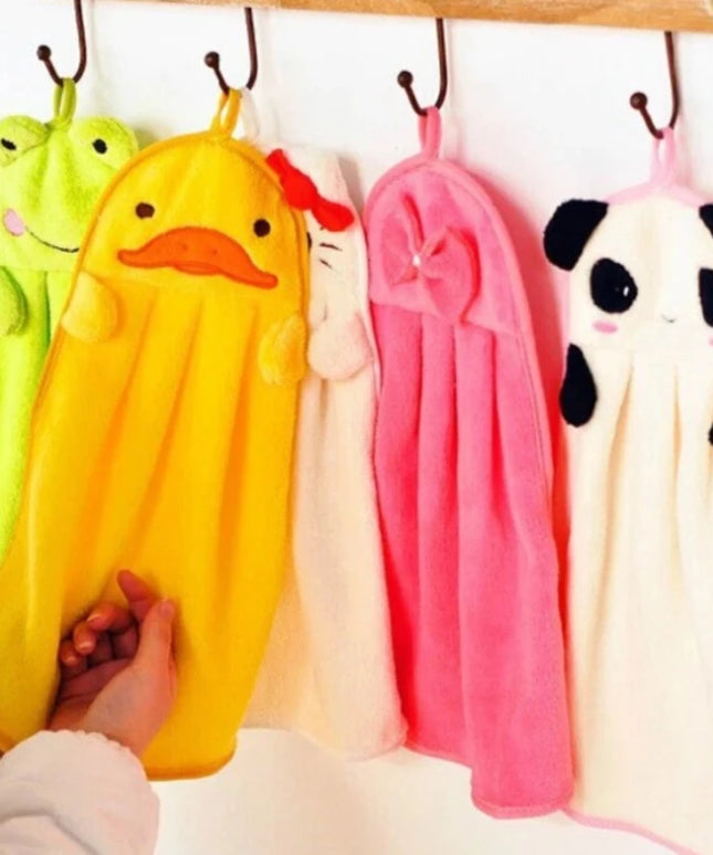 Ręcznik dziecięcy do rąk ze zwierzątkiem