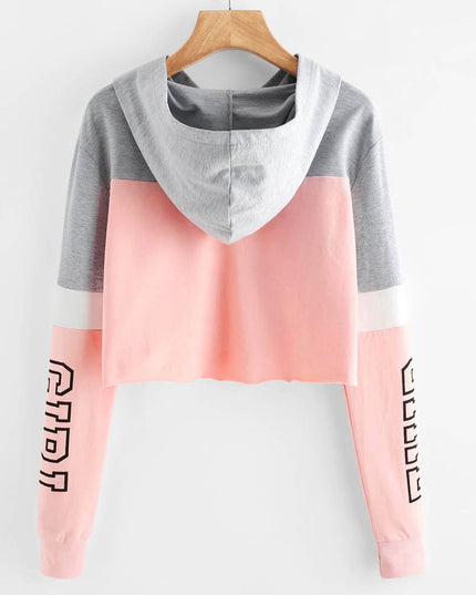 Damska bluza z kapturem z napisem GIRL