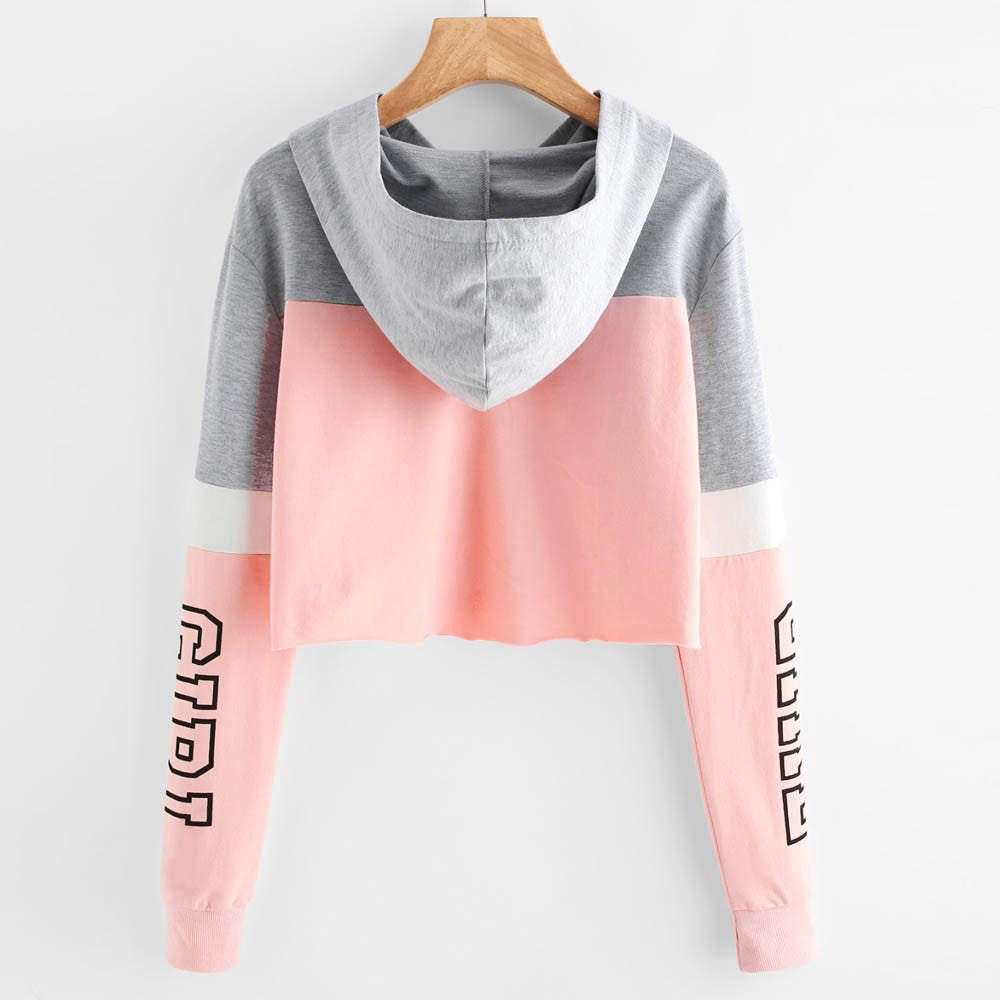 Damska bluza z kapturem z napisem GIRL