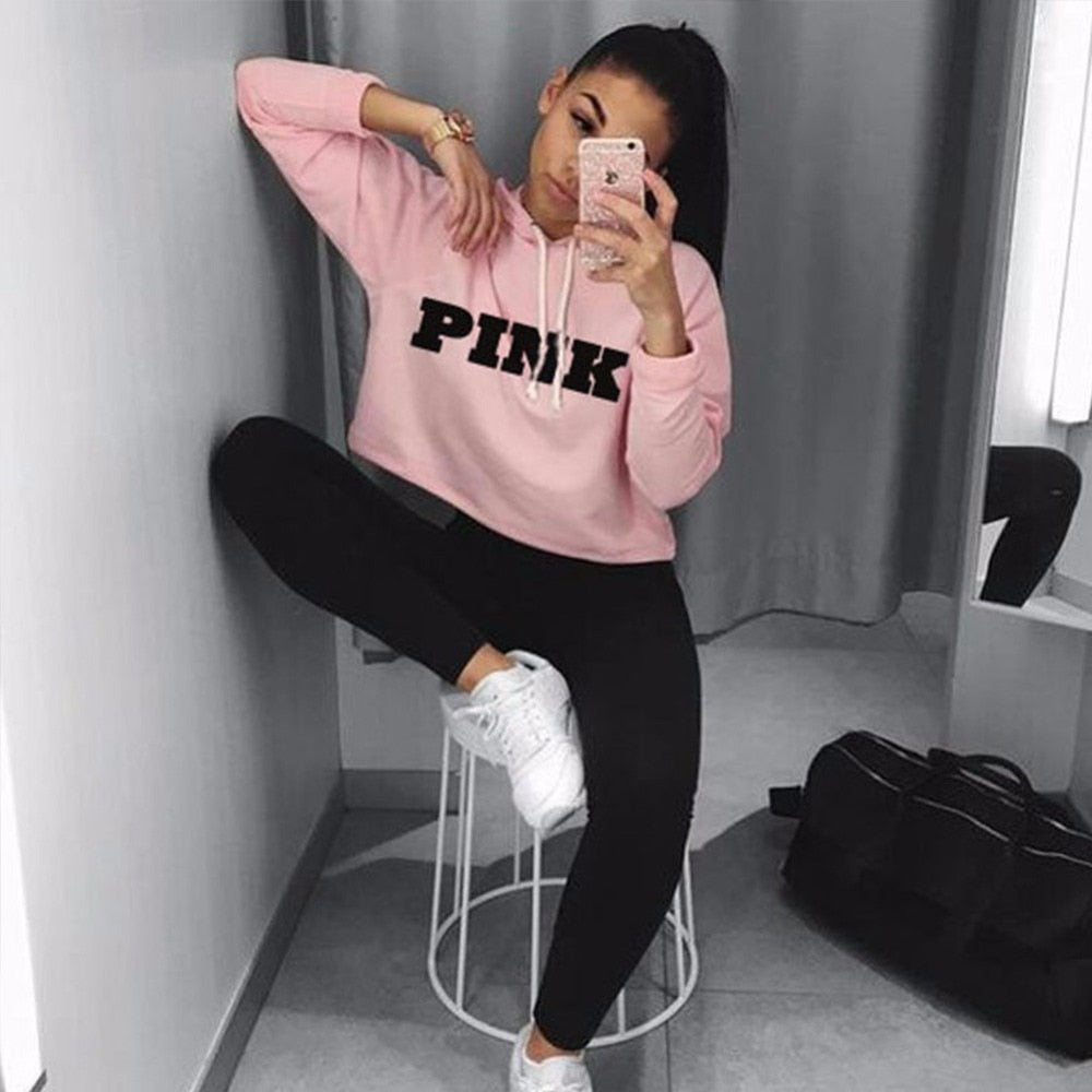 Damska bluza z napisem PINK