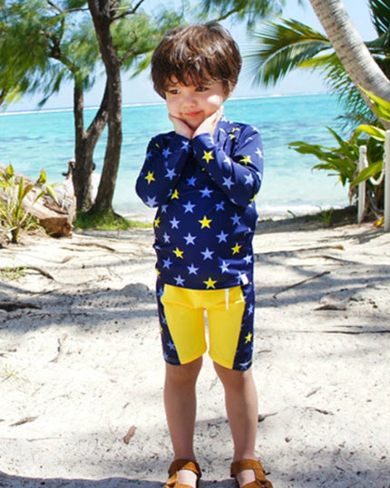 Dwuczęściowy kostium kąpielowy dla niemowląt we wzory