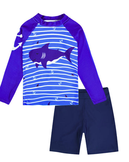 Dwuczęściowy kostium kąpielowy dla niemowląt we wzory