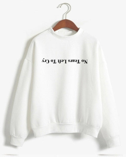 Damska bluza z napisem No Tears Left To Cry