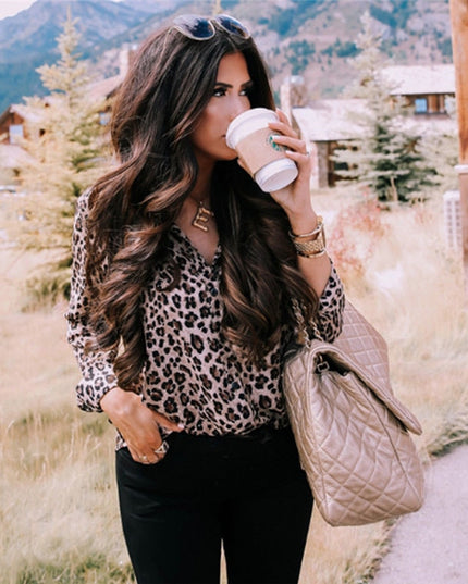 Damska koszula we wzory