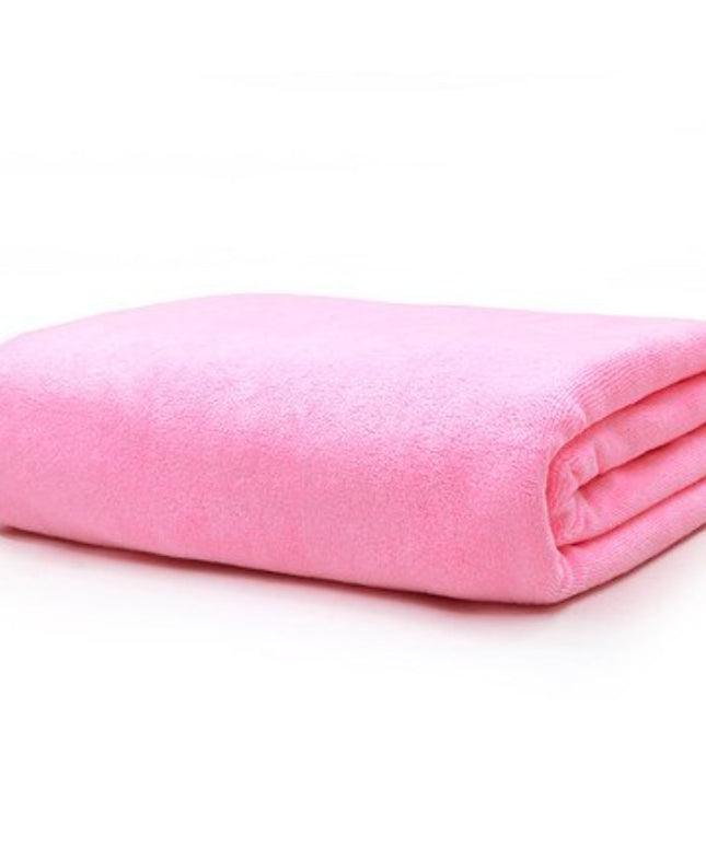 Ręcznik łazienkowy kąpielowy różowy