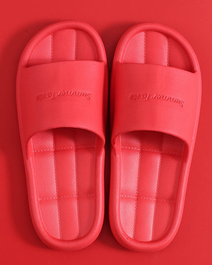 Damskie klapki basenowe z napisem