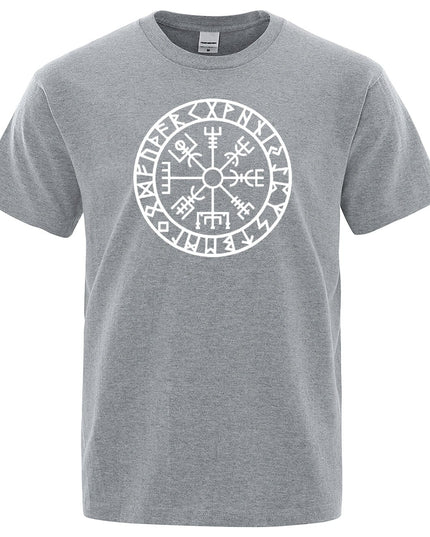 Męski T-shirt klasyczny z nordyckim motywem