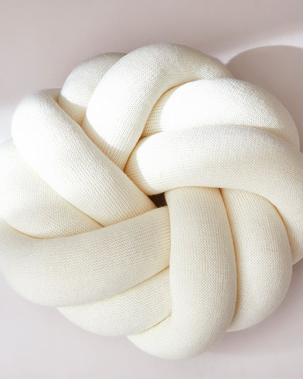 Poduszka dekoracyjna bawełniana węzeł nowoczesny styl