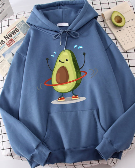Damska bluza z nadrukiem awokado