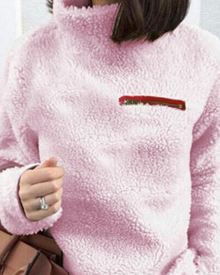 Damska bluza polarowa ze stójką