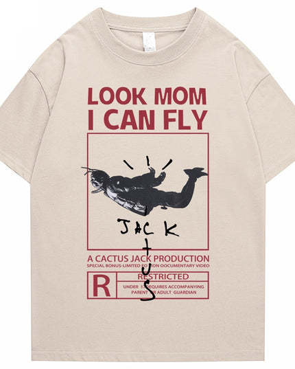 Męski T-shirt klasyczny z nadrukiem