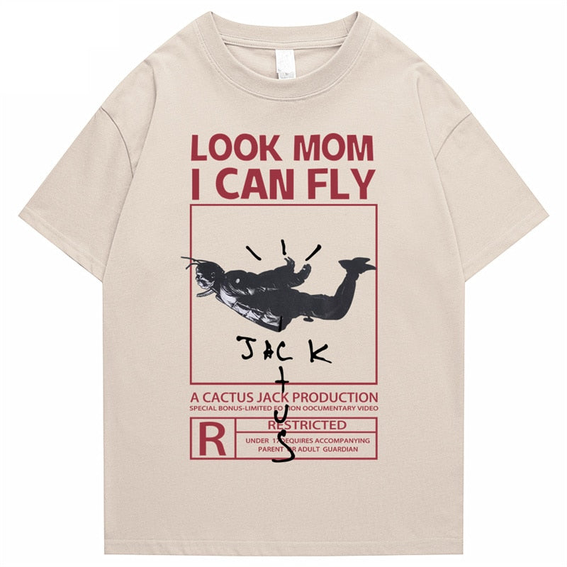 Męski T-shirt klasyczny z nadrukiem