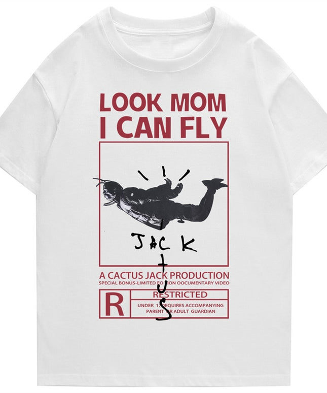 Męski T-shirt klasyczny z nadrukiem