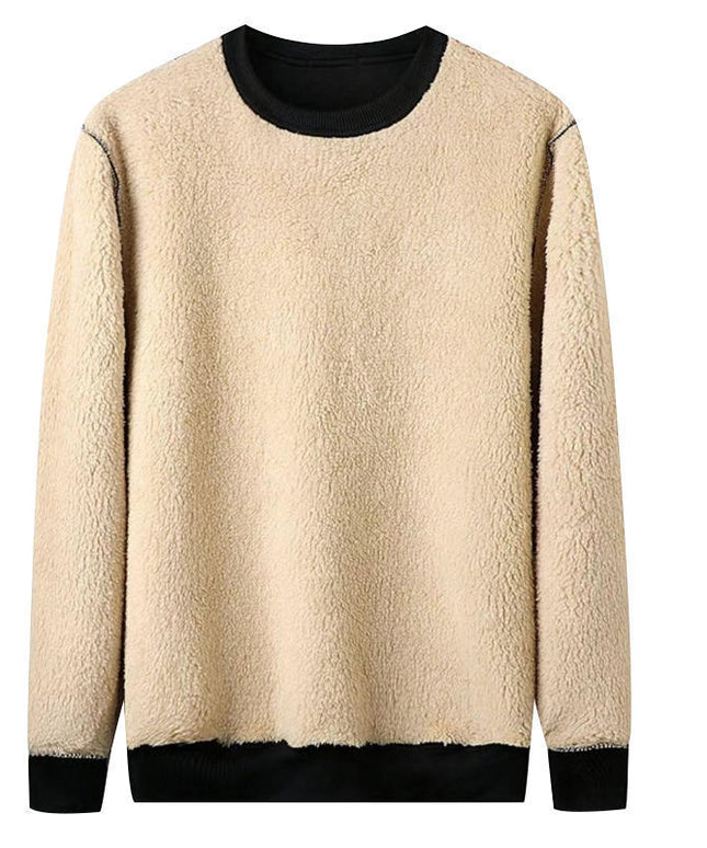 Męska bluza polarowa crewneck