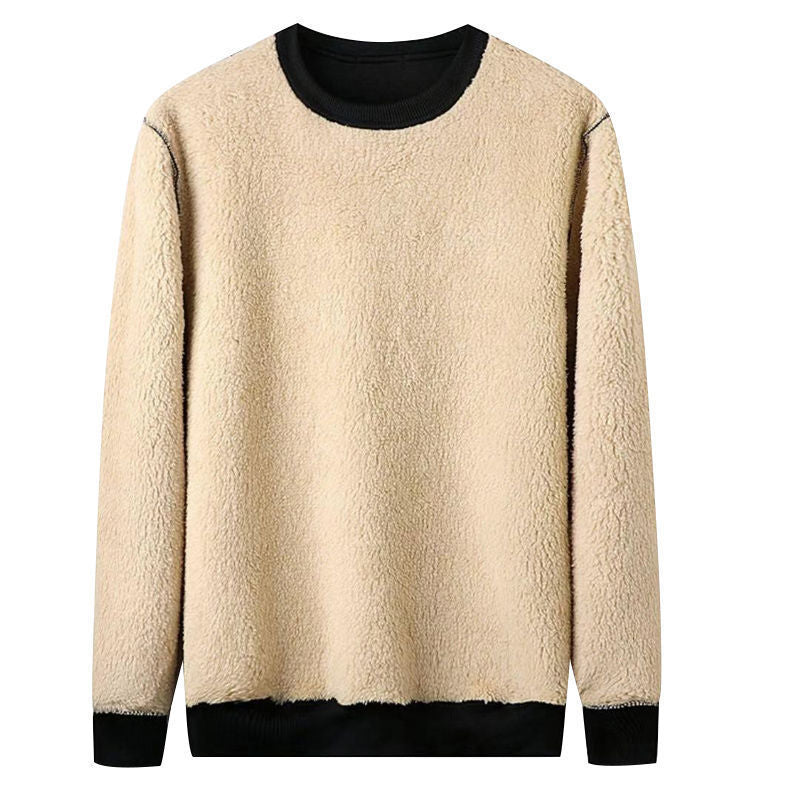 Męska bluza polarowa crewneck