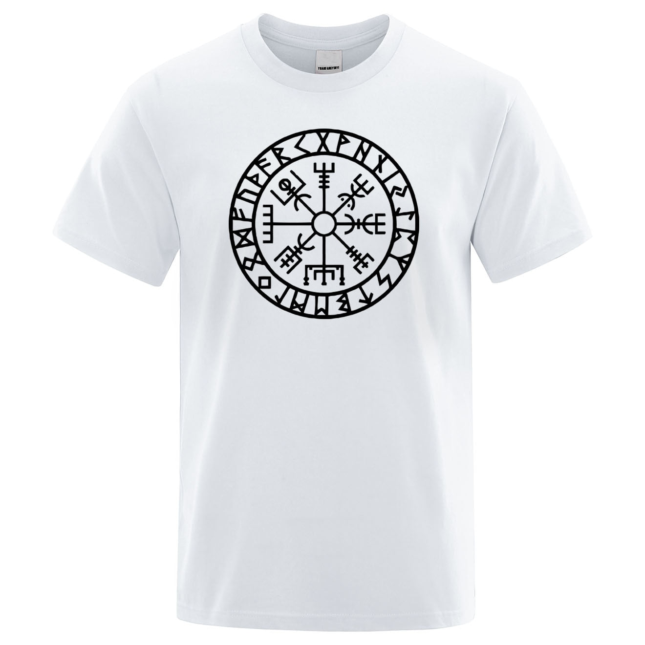 Męski T-shirt klasyczny z nordyckim motywem