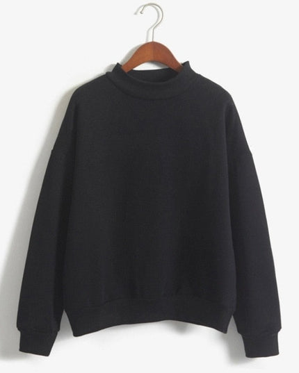 Damska klasyczna bluza bez kaptura