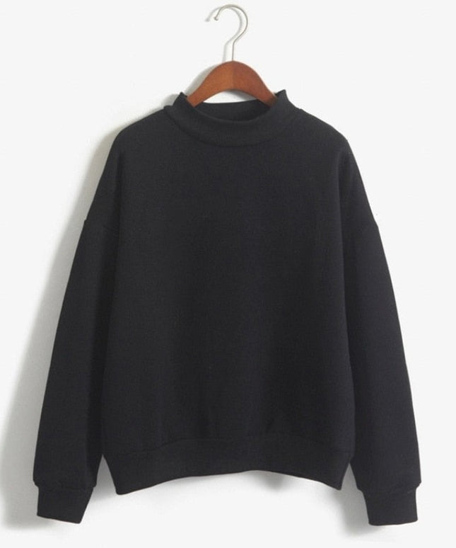 Damska klasyczna bluza bez kaptura