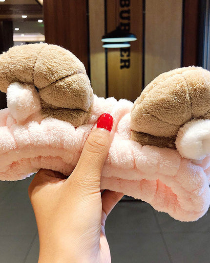 Opaska do włosów z baranimi rogami