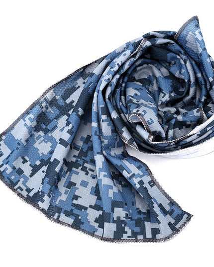 Ręcznik sportowy chłodzący we wzory