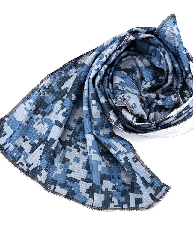 Ręcznik sportowy chłodzący we wzory