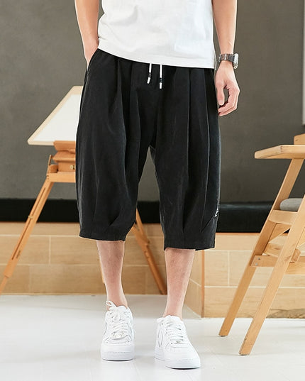 Męskie szorty o długości 3/4