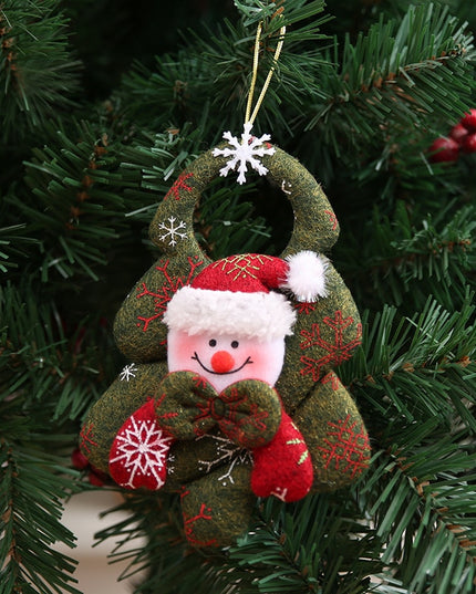 Świąteczna wisząca ozdoba z bałwanem