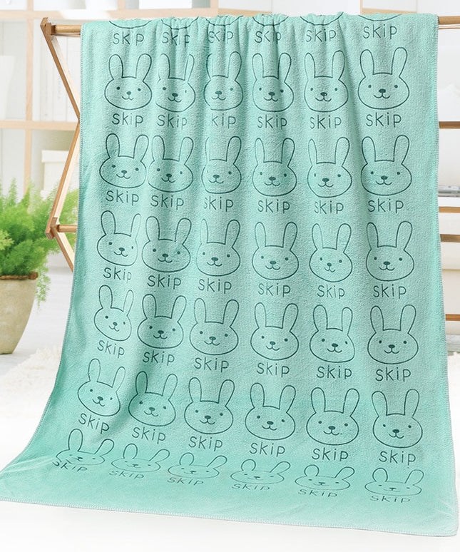 Ręcznik dziecięcy z wzorem w króliki