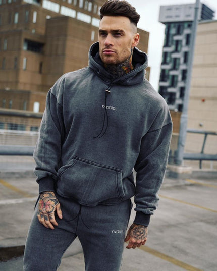 Męska bluza z kapturem