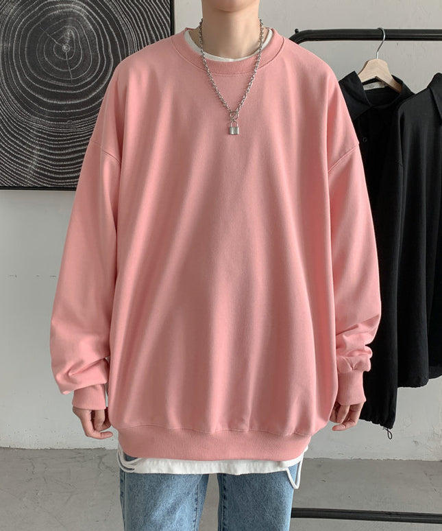 Męska bluza oversize bez kaptura