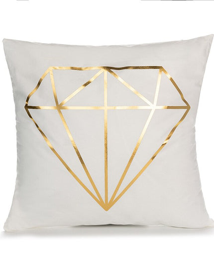 Poszewka na poduszkę elegancka w złotych kolorach