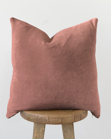 Poszewka na poduszkę welurowa w jednolitym kolorze