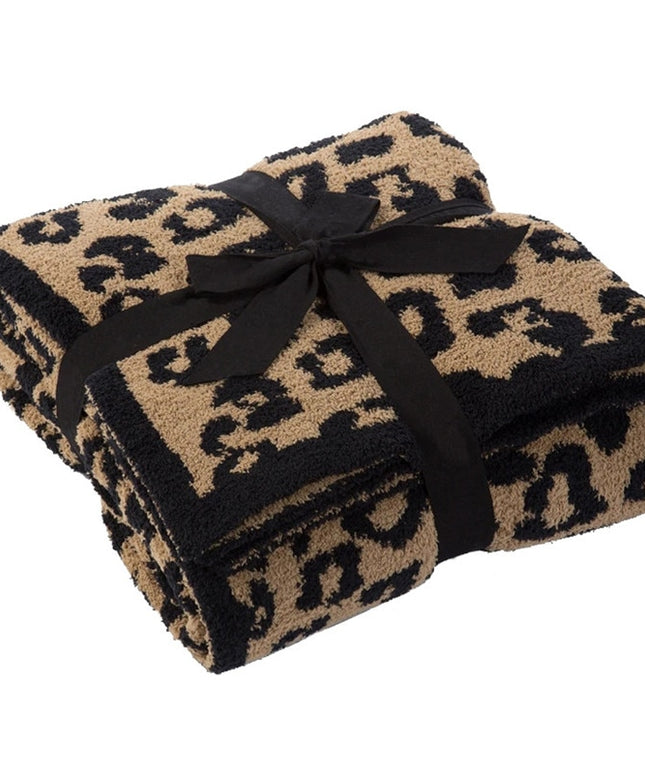 Koc ze zwierzęcym wzorem