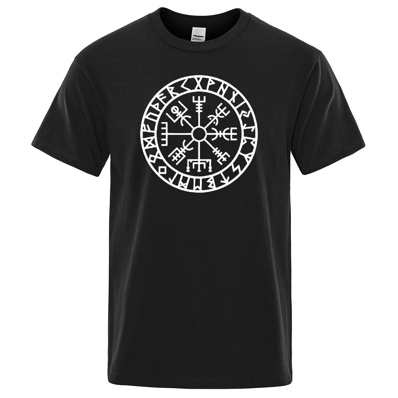Męski T-shirt klasyczny z nordyckim motywem