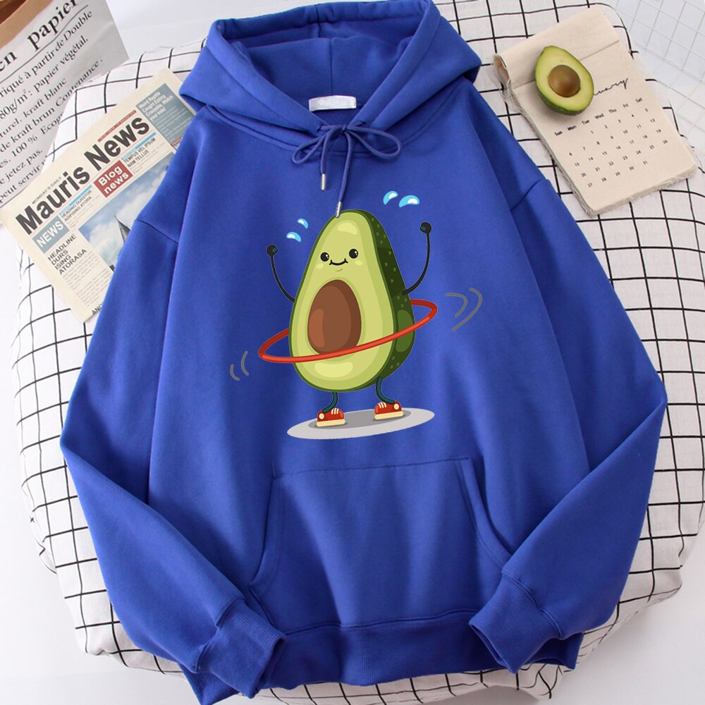 Damska bluza z nadrukiem awokado