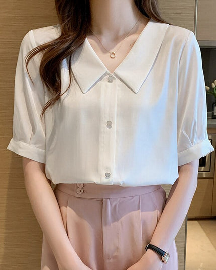 Damska koszula z krótkim rękawem