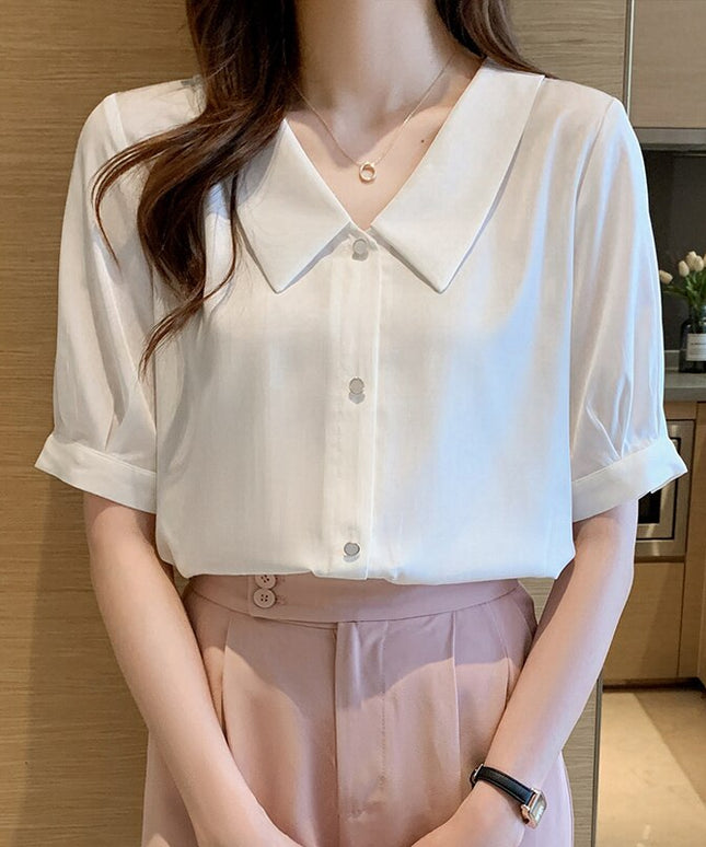 Damska koszula z krótkim rękawem