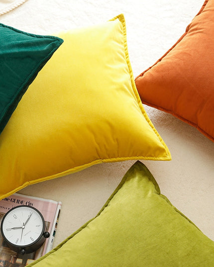 Poszewka na poduszkę aksamitna w jednolitych kolorach