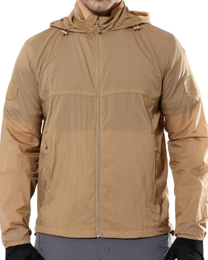 Męska kurtka przejściowa przeciwdeszczowa wiatrówka