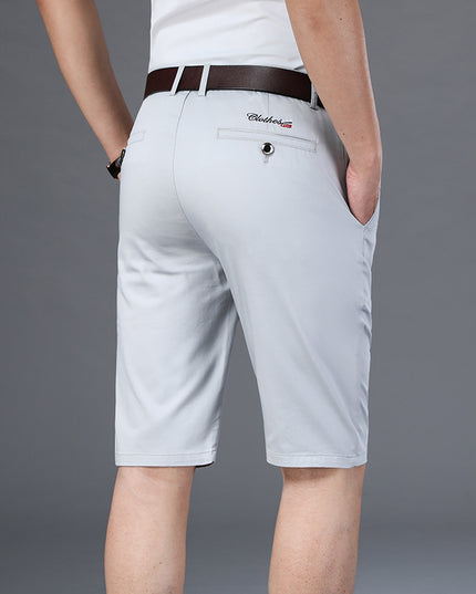 Męskie szorty bermudy eleganckie